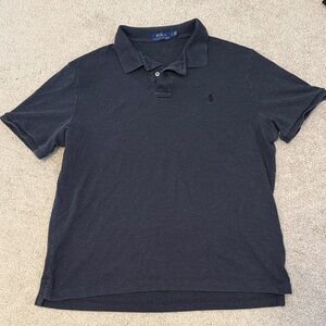 LAST CALL Polo by Ralph Lauren Men's Grey Polo Shirt